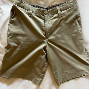 Khaki Under Armour size 14 shorts
